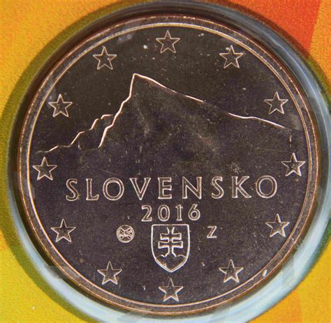 Mai 2004 ist das land mitgliedsstaat der europäischen union. Slowakei 5 Cent Münze 2016 - euro-muenzen.tv - Der Online ...