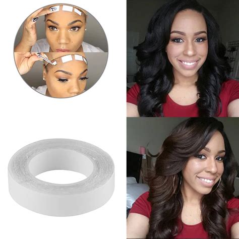 Long Lasting Lace Wig Glue Tape Double Sided Weft Wig Hair Extension