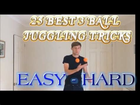 Hopefully, this video could be used for new jugglers or experienced jugglers, desiring. 25 BEST 3 BALL JUGGLING TRICKS (easy to hard) HD - YouTube