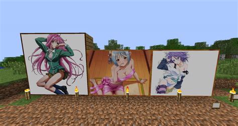 Anime Girls Minecraft Texture Pack