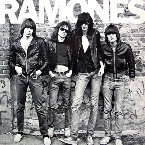 Ramones By The Ramones 1976 42 Classic Black And White Album Covers