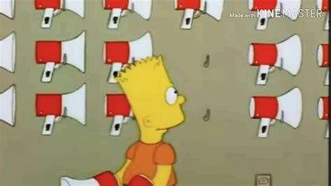 Bart Simpson Megaphone Chum Drum Bedrum Earrape Youtube