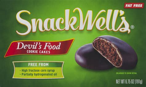 Snackwells Devils Food Cookie Cakes Snackwells819898019007