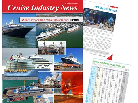 Cruise ship timetables of ports around the world with schedules including arrival and departure times of all major cruise lines for 2017. New Drydocking and Refurbishment Report Available for ...