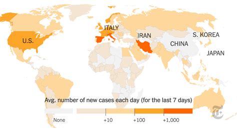 Coronavirus Map Tracking The Global Outbreak The New York Times