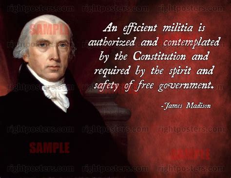 Hmis label for sale : James Madison second amendment quote | Founding fathers quotes, Charity quotes, Quote posters