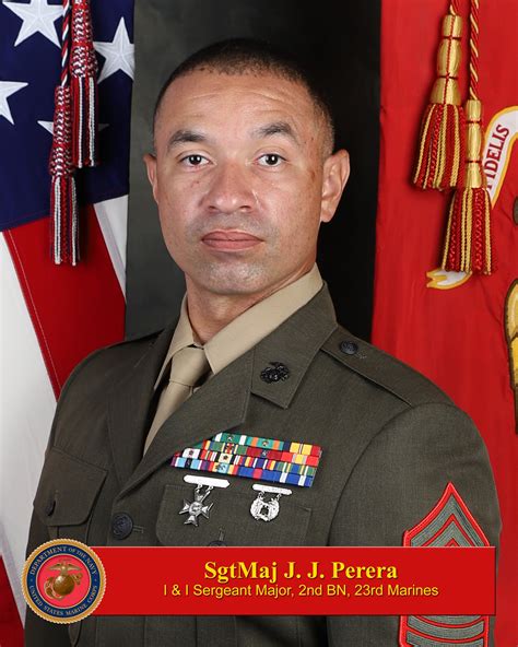 Inspector Instructor Sergeant Major 2nd Battalion 23rd Marine
