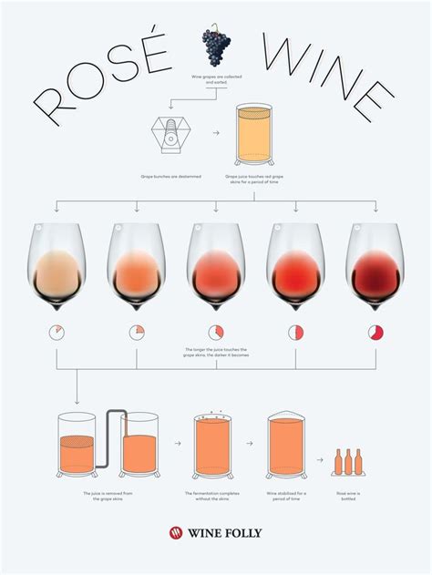 What is Rosé WineThe Pink Stuff Wine folly Wine facts Wine infographic