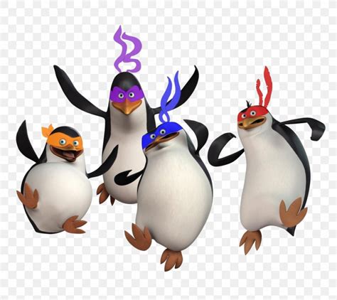 Kowalski Skipper Penguin Charming Villain Madagascar Png 1024x913px