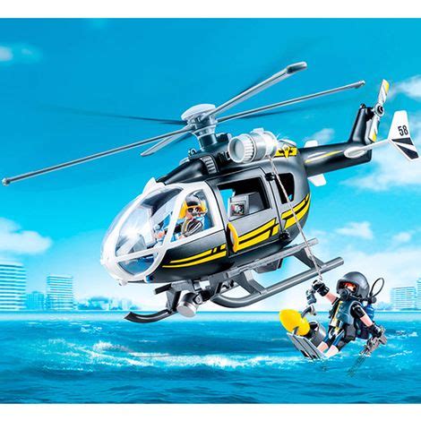 Rc hubschrauber, helikopter 4 kanal v913 pro brushless 60cm inkl akku neu. Playmobil® CITY ACTION 9363 SEK-Helikopter online kaufen ...