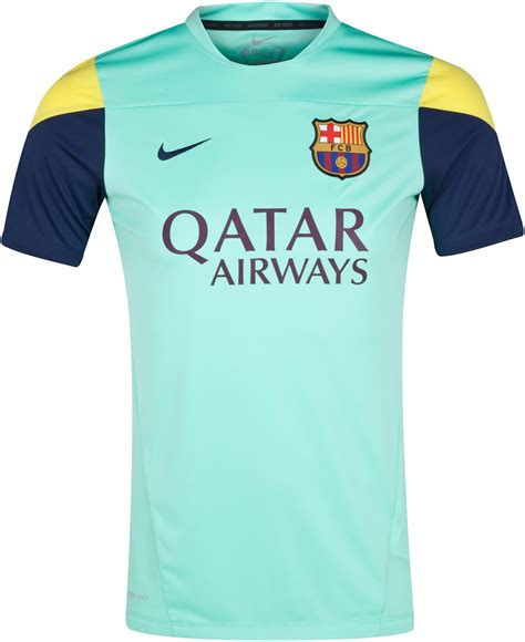 Nike Fc Barcelona 13 14 Prematch Training Shirts Footy