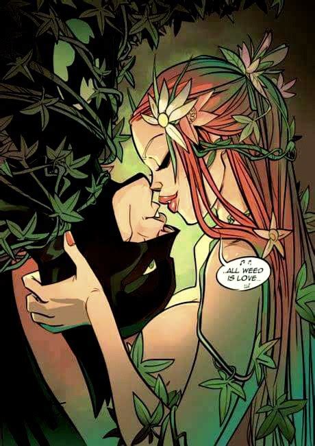 Poison Ivy Seduces Batman Art By Sweet Love Whi