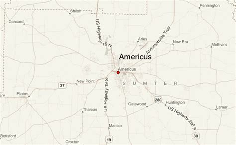 Americus Location Guide