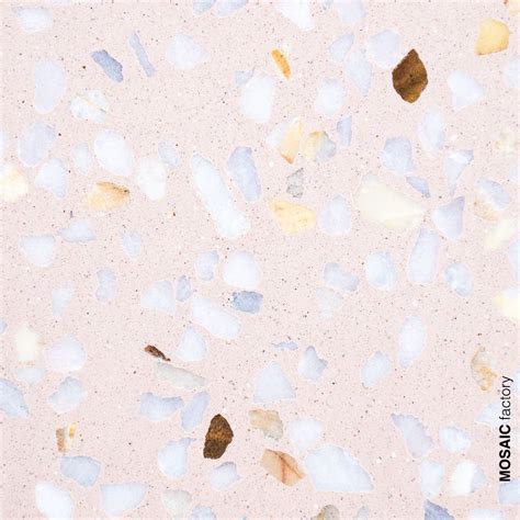 Light Pink Terrazzo Tile From Mosaic Factorys Terrazzo Collection