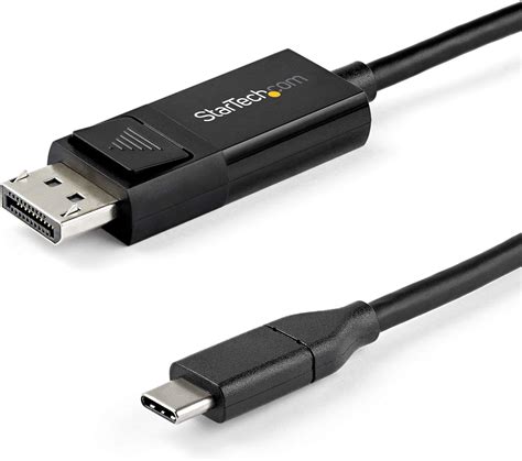 Cdp2dp141mbd Câble Usb Type C Vers Displayport 1 4 Bidirectionnel Amazon Fr