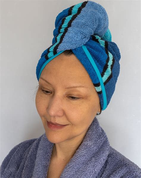Hair Turban Towel Wrap Sewing Pattern Pdf Digital Turban Etsy