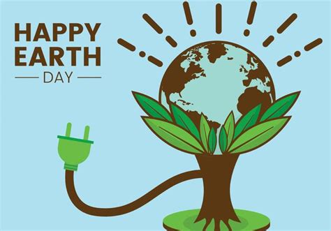 My employer sponsors an earth day recycling deal where we accept all types of goods. Earth Day Vector Design - Download Free Vectors, Clipart ...