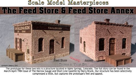 Check out the latest innovations, top styles and it's in the jordan family dna. Feed Store & Feed Store Annex 2-in-1 KIT Scale Model Masterp