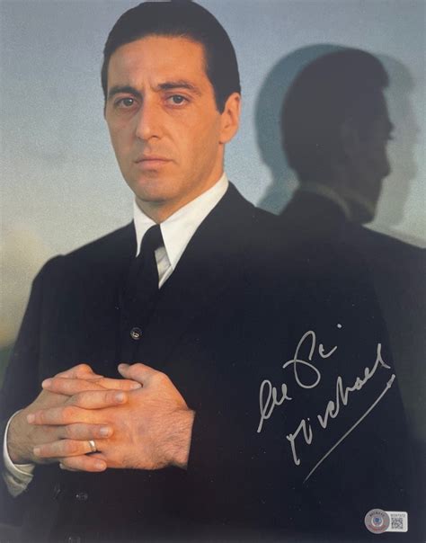 Lot Detail Al Pacino Signed 11 X 14 Photo With Rare Michael