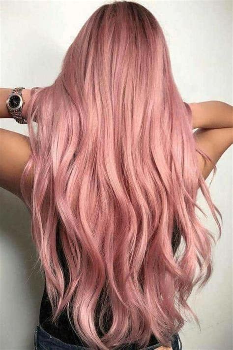 Rose Gold Hair Color Variations Softer Hair