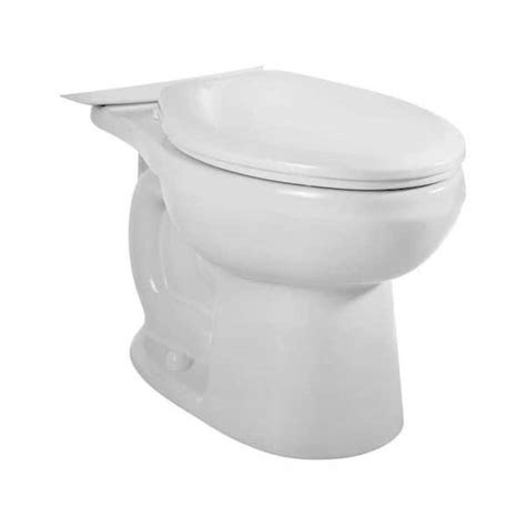 American Standard H Option Siphonic Dual Flush Elongated Toilet Bowl Only In White