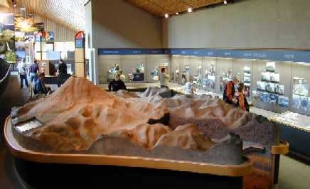 Helens and ape caves area. Mount St. Helens Visitor Center | Visitor center, St ...