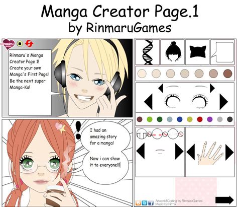 Create Your Own Manga Pg 1 By Rinmaru On Deviantart