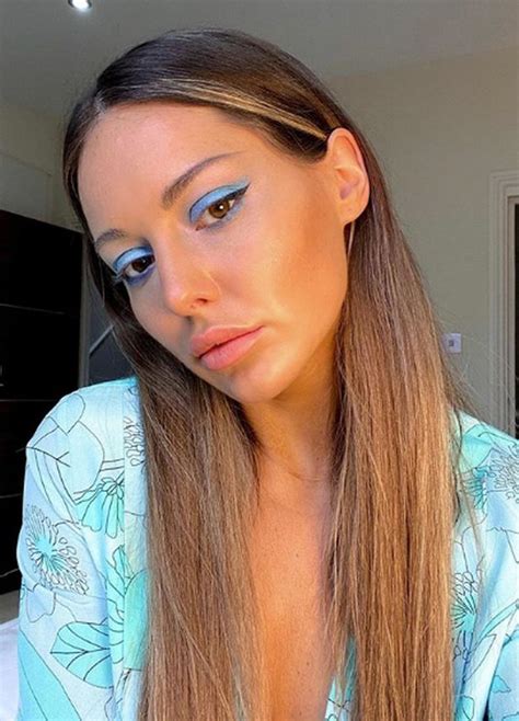 Made In Chelsea Babe Louise Thompson Oozes Glam In Daringly Low Plunging Shirt Daily Star