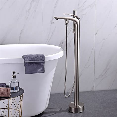 This shamanda model is also one of the best freestanding bathtub faucets to consider because of its performance. Luxury Modern Freestanding Tub Filler Faucet with ...