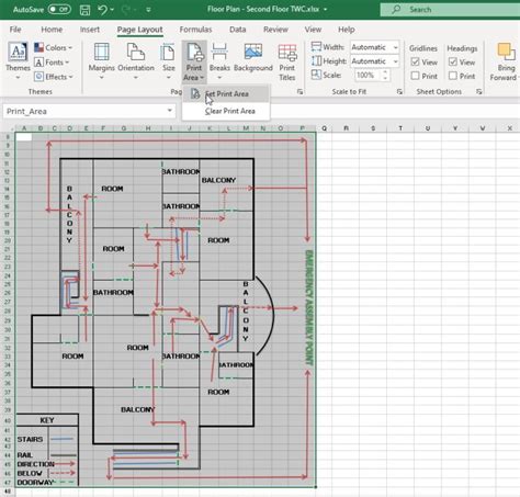 Excel Floor Plan Template Free