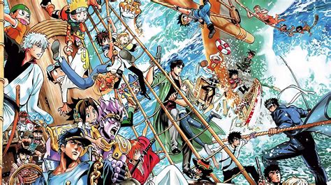 Shonen Jump All Anime Wallpapers Wallpaper Cave