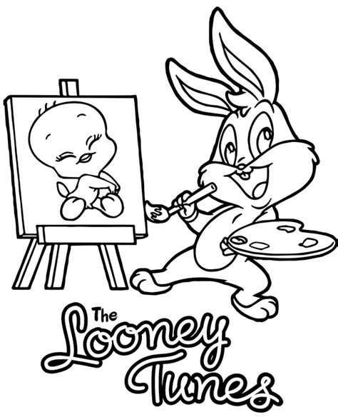 Looney Tunes Coloring Pages Bugs Bunny 2356 The Best Porn Website