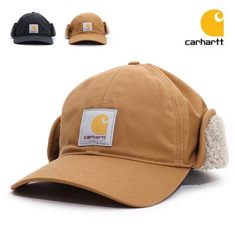 カーハートcarhartt 104880 Rain Defender Canvas Earflap Cap キャップ 帽子 ボア メンズ
