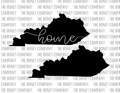 Free Free 338 Cricut Kentucky Home Svg SVG PNG EPS DXF File