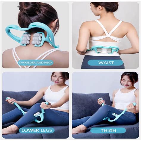 2023 Best Handheld Neck Massager Cervical Roller Tool Shop Reposepoint Official