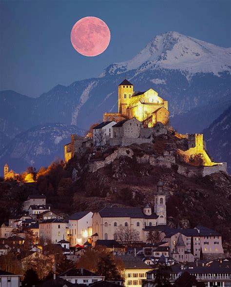 Full Moon In Switzerland 😍😍😍 Picture By Sennarelax Check Out His