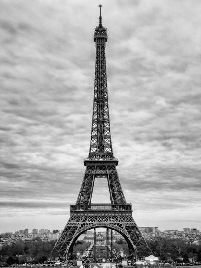 Eiffel Tower Paris France Black And White Photography Photographic