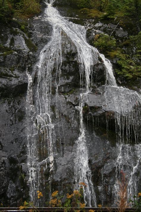 Highway 16 Waterfall Waterfall British Columbia Outdoor