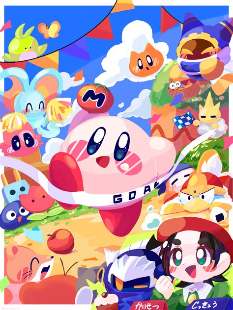 Kirby Meta Knight King Dedede Magolor Bandana Waddle Dee And More Kirby Drawn By Omame