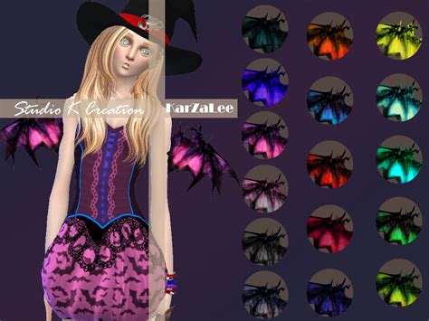 Sims 4 Ccs The Best Little Witch Outfit By Studio K