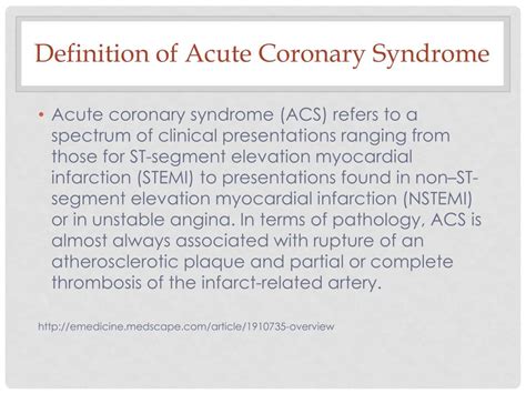 Ppt Acute Coronary Syndrome Update Powerpoint Presentation Free