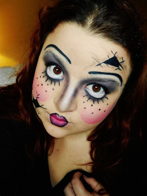 Populer Halloween Makeup Tutorial Creepy Doll Tutorialdandan