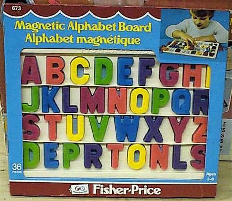 673 Magnetic Alphabet Board