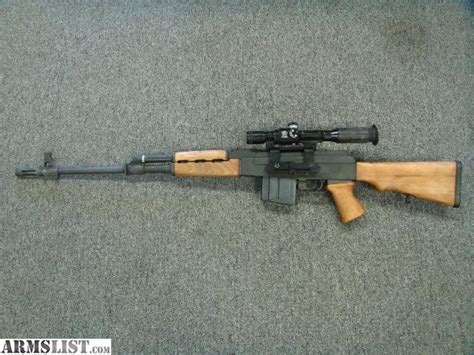 Armslist For Sale Yugo M76 8mm Semi Auto Sniper Rifle Wscope