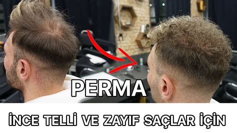 İNCE TELLİ VE ZAYIF SAÇLAR İÇİN PERMA NASIL YAPILIR | HOW TO MAKE A