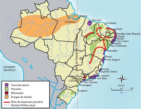 Com o tempo Brasil período colonial 3 economia 1