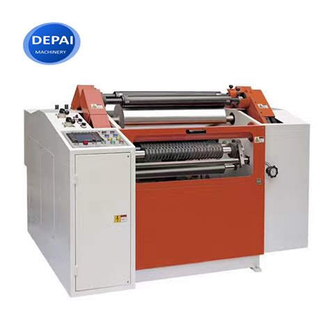 High Speed Automatic Paper Pvc Slitting Machine With Surface Rewinding
