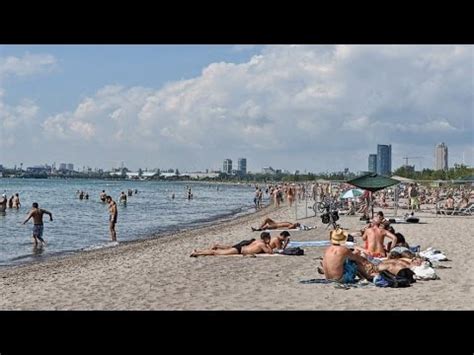 Hanlan S Point Beach Toronto Canada Youtube