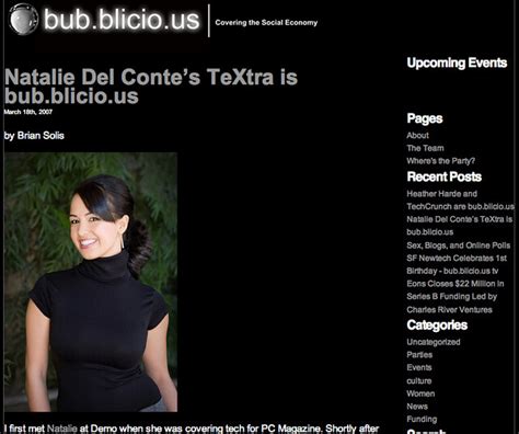 Natalie Del Contes Textra On Podshow Story Flickr