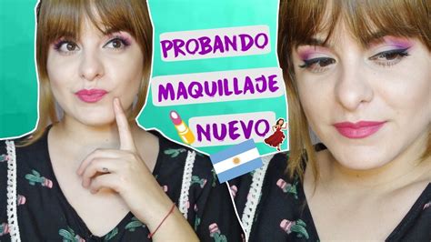 Maquillaje Con Productos De Argentina Youtube